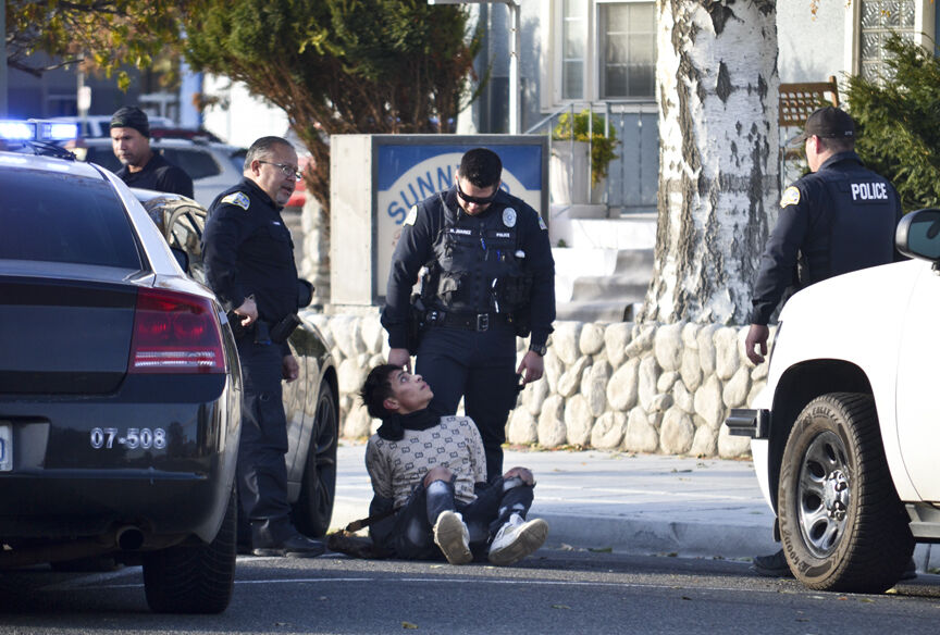 Threats call results in assault on police officer